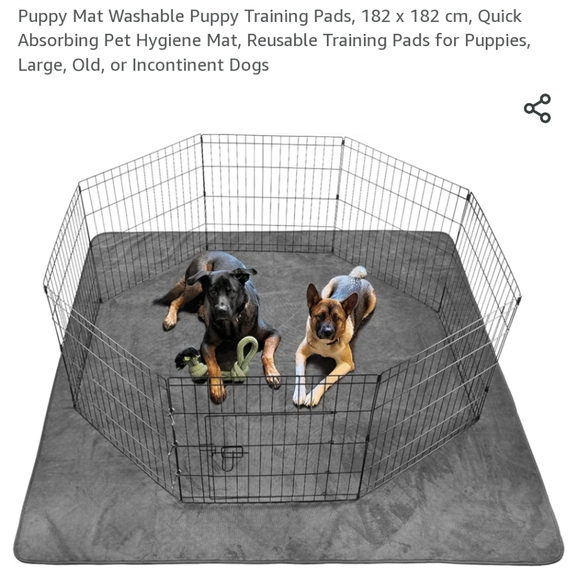 Washable pet pee mat - Picture 1 of 7